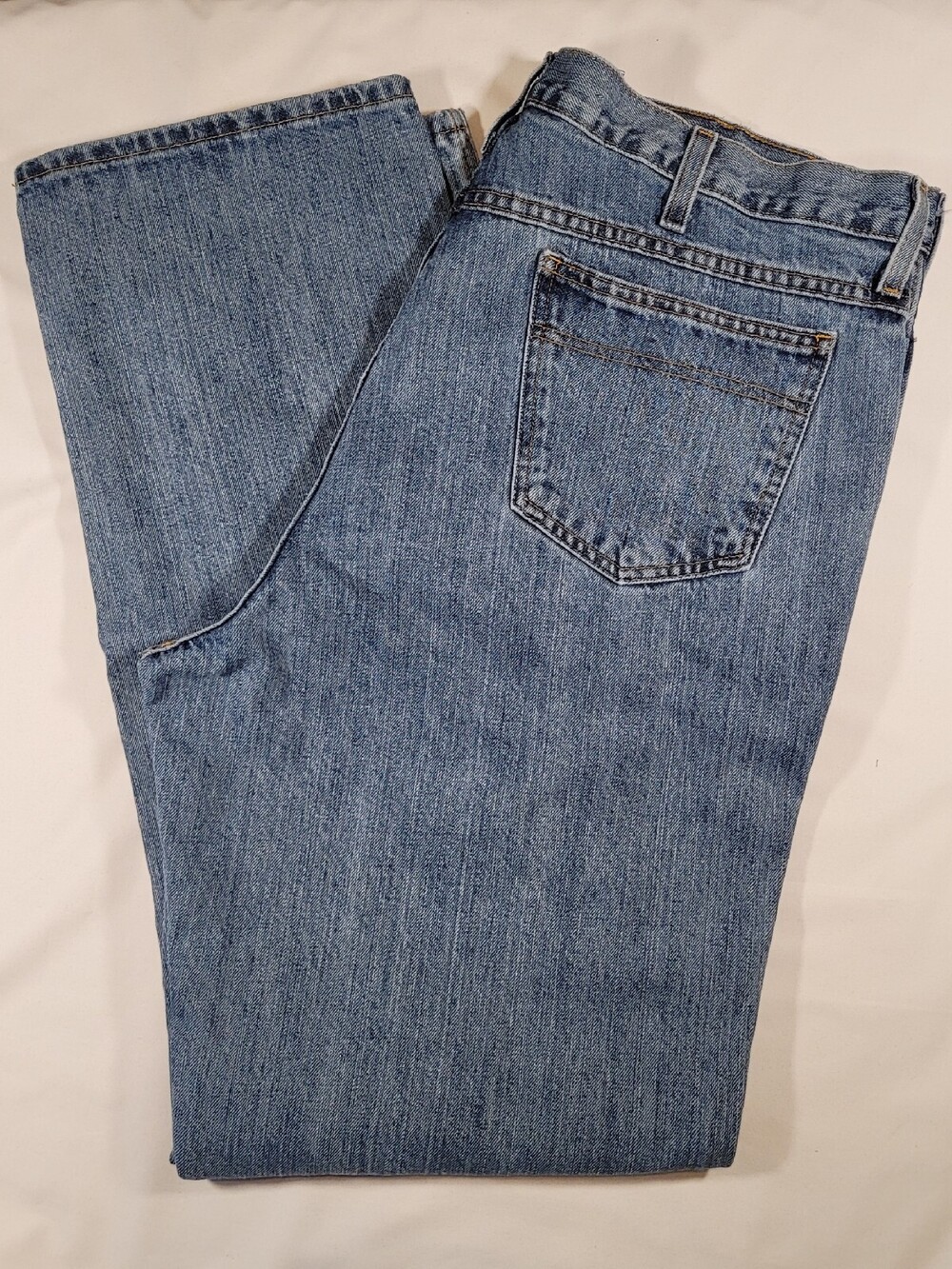 Cinch Western Denim Jeans Mens 40x34 Bronze Label Slim Med Stone Wash MB90532001